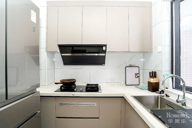 97㎡簡約風(fēng)，擴(kuò)大客餐廳空間，靈活改變起居動線，享受舒適生活